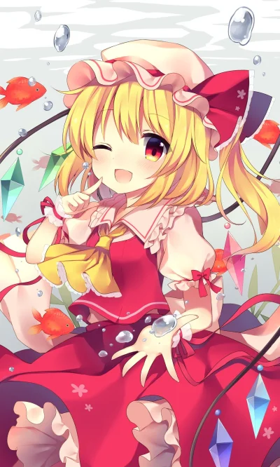 Smuffiasty - #randomanimeshit #touhou #flandrescarlet #redeyesalert #animeart #anime ...