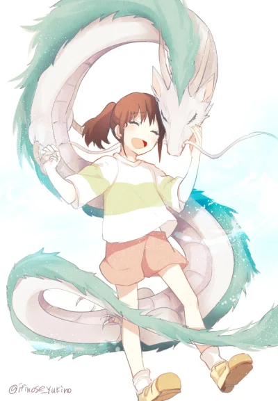 n.....S - #randomanimeshit #spiritedaway #chihiroogino #haku #ichinoseyukino @Shinoa
...