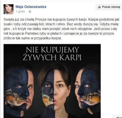 llllllll - oho zaczęło się...
protestuj przeciwko kupowaniu żywych karpi, bo biedne ...