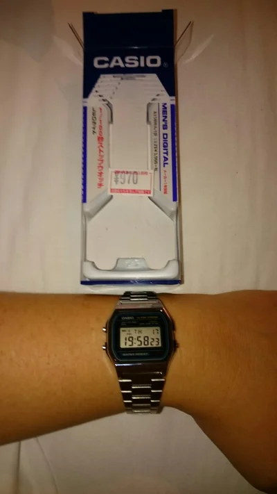 fraubukiet - #zegarek #pokazzegarek #chwalesie za całe 30 zł, prosto z #japonia