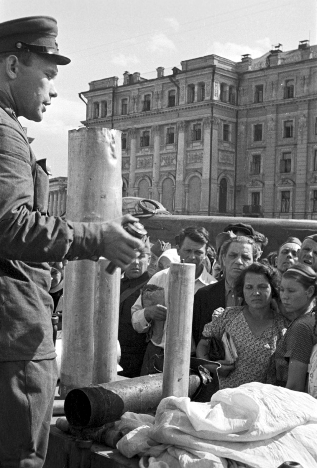 бомбардировки москвы в 1941 году