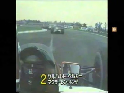 jaxonxst - Gerhard Berger i jego start podczas GP Meksyku 1991 z bardzo ciekawej pers...