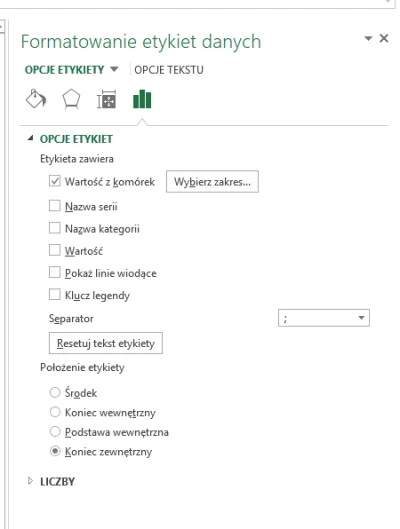 braknicku - @sebasyn_zenona: Formatowanie etykiet->Etykieta zawiera->Wartość z zakres...