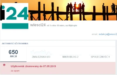 mrbarry - Spamerskie @wiesci24 z fejkowymi redaktorami w końcu zbanowane. Szkoda, że ...