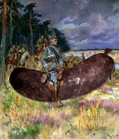 ludwigson - juzef piłsucki na kaszance walczący o niepodległość bolzgi