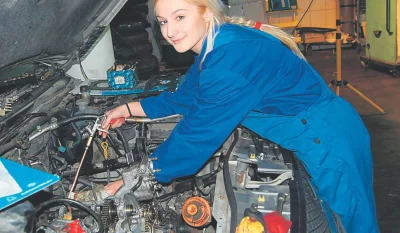 W.....c - Oddalibyście samochód w ręce kobiety mechanika?

Sytuacja wygląda tak: po...