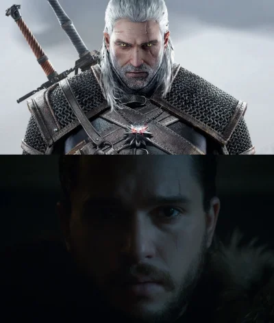 Yaser - [ #got #wiedzmin ]

Jon Snow = Biały Wilk = Geralt z Rivii 

Obaj mają mi...