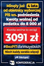 ziuaxa - 8000 zł kwoty wolnej od podatku obiecywał i Duda przed wyborami prezydenckim...