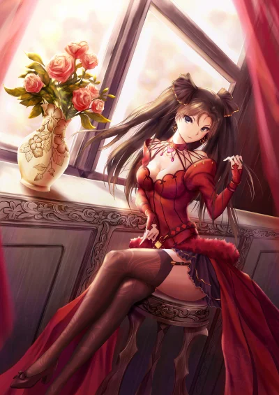 FuzzyWuzzy_ - #randomanimeshit #fate #fatestaynight #fategrandorder #rintohsaka #tohs...