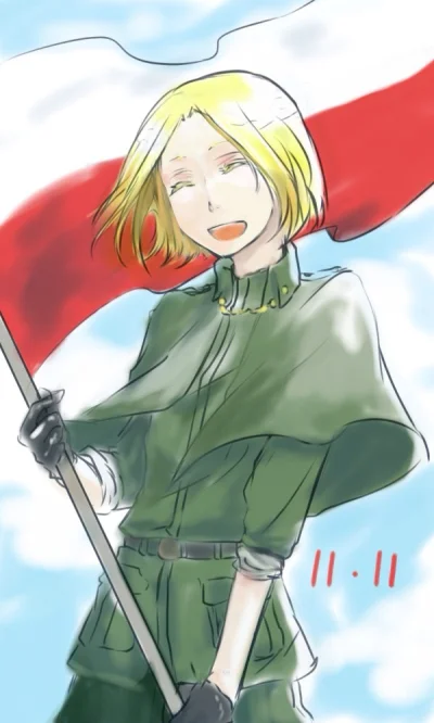 FlaszGordon - #randomanimeshit #animeart [ #hetalia #poland ] #dzienniepodleglosci 
...