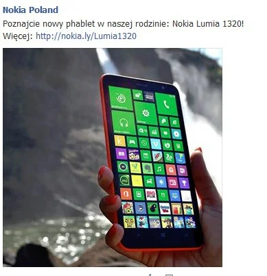 P.....y - #nokia #phablet Nie wiedziałem, że przerośnięte telefony maja swoje nazwy.....