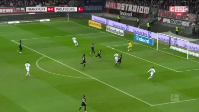 nieodkryty_talent - Eintracht Frankfurt 0:[1] Wolfsburg - Admir Mehmedi
#mecz #golgi...