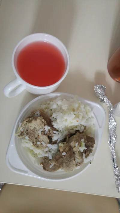 gnida84 - #gnidamabialaczke #gnidawygrywazbialaczka

dziś na obiad był ryż, mięcho i ...