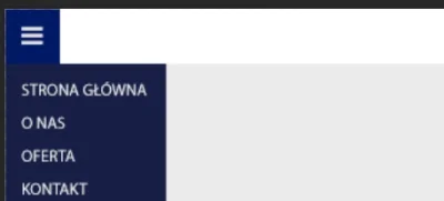 jaskowice1 - Mireczki, wiecie może jak zrobić takie menu na mobilnej wersji na bootst...