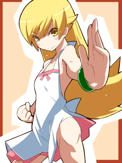 M.....r - #randomanimeshit #monogatari #shinobu #kichi8 # @jamal013