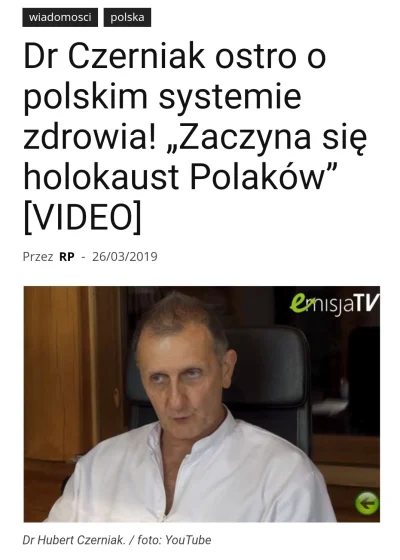 PreczzGlowna - https://nczas.com/2019/03/26/dr-czerniak-ostro-o-polskim-systemie-zdro...