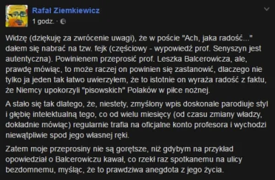 jozik - RAZ at it's finest. Najpierw obraził Balcerowicza i wrzucił jego fejkowego tw...