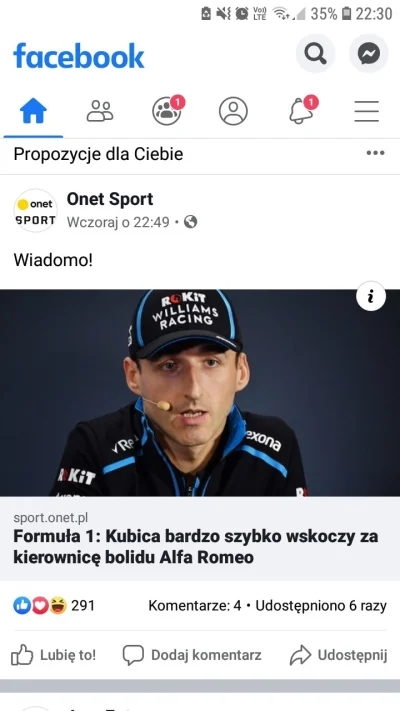 Mich9 - O boże o k---a zaraz #wruci #powrutcontent #kubica #f1