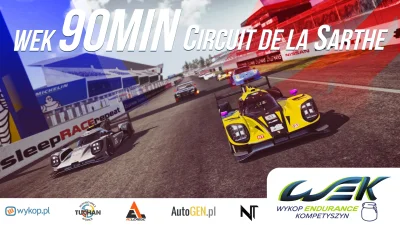 ACLeague - Preq do R3 @ LeMans:

W klasie LMP odnotowaliśmy 24 czasy, top 3 prezent...