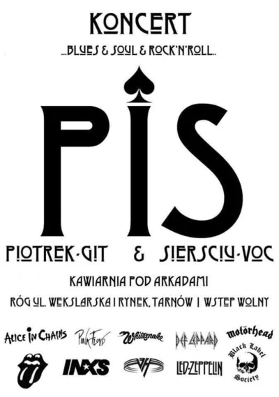 PieszyEasyRider - #tarnow dziś macie bardzo fajny koncert ! polecam bardzo ! i możliw...