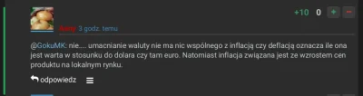 L.....i - Możecie mi wytłumaczyć jakim cudem inflacja i deflacja nie mają wpływu na s...