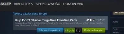 666donovo - @Rachel_: jeśli masz zwykłe don't starve to na steam DST nadal jest za 5€