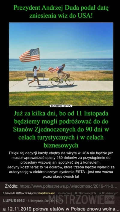 luxkms78 - #wiza #wizy #usa #zniesienie