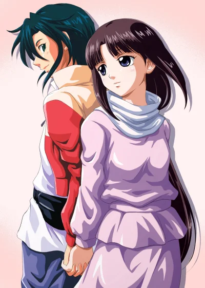 80sLove - Tiffa Adill i Garrod Ran z anime After War Gundam X - autor: Keats

http://...