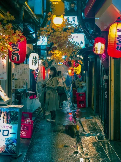 PRomanowski - Jedno z moich ulubionych zdjęć z Omoide Yokocho w Tokio #japonia #fotog...