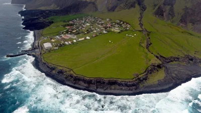 sprzedam_nerke - Tristan da Cunha jest jedną z najbardziej odosobnionych zamieszkanyc...