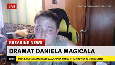 UzytkownikTegoTypu - Prosze o duchowe wsparcie dla Daniela
#danielmagical