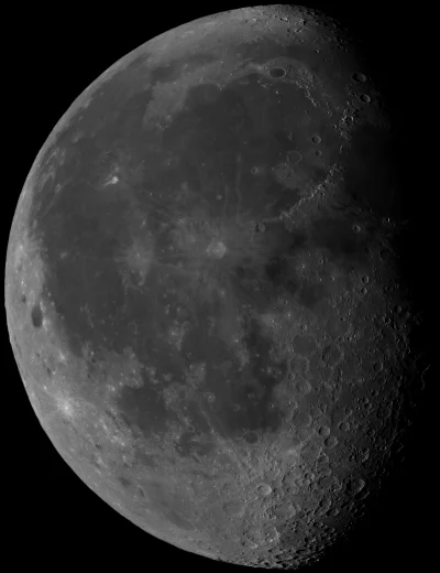 ktomapotrzymacdwiedychy - Księżyc z 19 października ok 3:00 w rozdzielczości 37 megap...