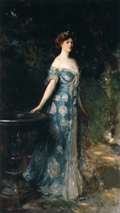 kwiatencja - John Singer Sargent Portrait of Millicent, Duchess of Sutherland 1904

...