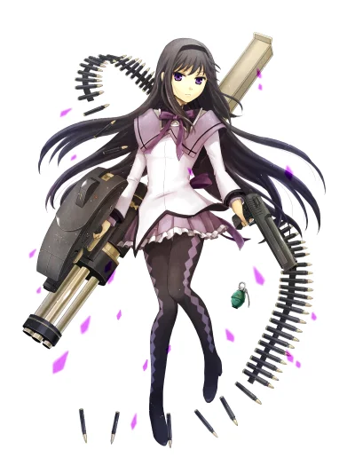 kedzior1916 - #randomanimeshit #madokamagica #homuraakemi #magicalgirl #girlsandguns ...