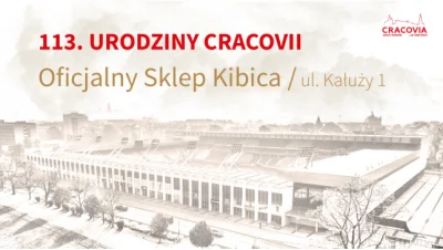 fullversion - Zapraszamy na 113. urodziny Cracovii!

Cracovia, czyli najstarszy nie...