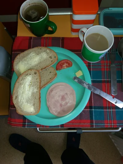 Kwassokles - #szpital #jedzenie #zdrowie#zdrowie śniadanie bez rewelacji 3 kromki chl...