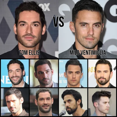 zupazkasztana - Tag zabawy: #mistermirko Runda 2, pojedynek numer 17: Tom Ellis vs Mi...