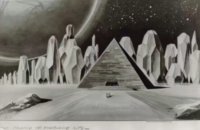d.....4 - 1978 "The piramid of forbidde city" #conceptart

SPOILER

#scifiart #scifi ...