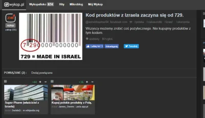 KiraQueen - > Kod produktów z Izraela zaczyna się od 729. Wszyscy możemy zrobić coś p...