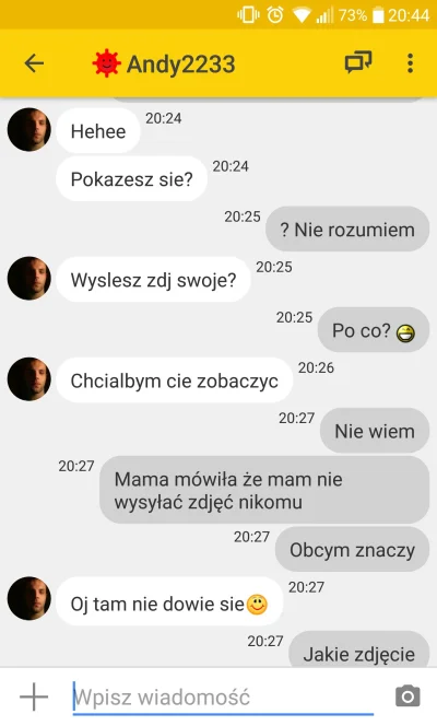 anenya - @DywanTv już mu napisałam żeby #!$%@?ł, od razu status się zmienił na niedos...