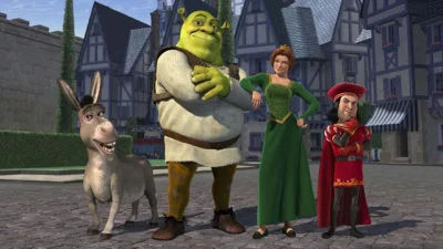 Flexo - @idenapszyre: Mnie to wygląda bardziej jak Shrek i Lord Farquaad