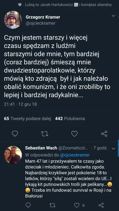 pokpok - Za kilka miesięcy stukną mi cztery dyszki. Widzę to tak samo. A najbardziej ...