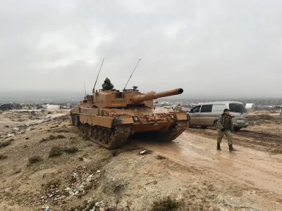 JanLaguna - Co prawda pogoda w Afrin powoli się polepsza, ale nadal dość pochmurno. D...