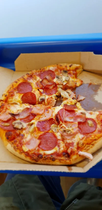 bob46 - Czestujcie sie ale po jednym kawalku! (⌐ ͡■ ͜ʖ ͡■) #pizza #foodporn