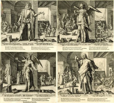teflonzpatelnimismakuje - Hendrick Goltzius, 1587, Alegoria profesji lekarskich albo ...