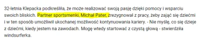 Kenteris - @PanFizyk: nie znam żadnego Patera, może to inny Pater, ale czytam w artyk...
