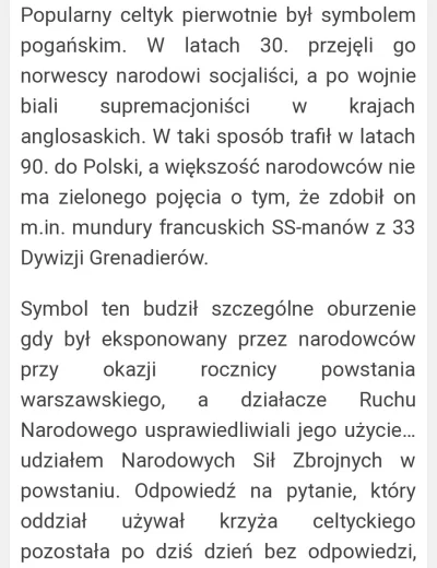 Tom_Ja - "Działacze Ruchu Narodowego usprawiedliwiali jego użycie… udziałem Narodowyc...