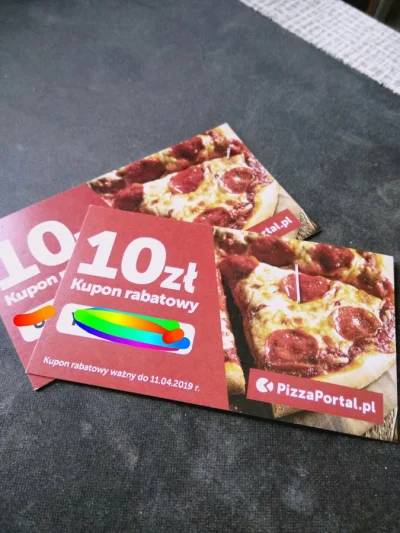 Ezojil - Dla plusujących rozdam 2 x -10 zł na pizzaportal, działa tylko w pizzerii Bu...
