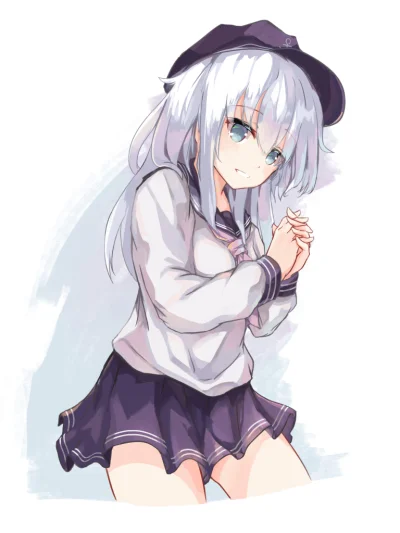 S.....z - #randomanimeshit #kantaicollection #hibiki #blueeyes #longhair #silverhair ...