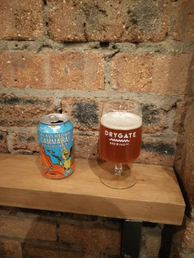 cecop - Beavertown Gamma Ray - APA 
ABV: 5.4%

Puszka 330ml. Kolor zloto/miedziany...